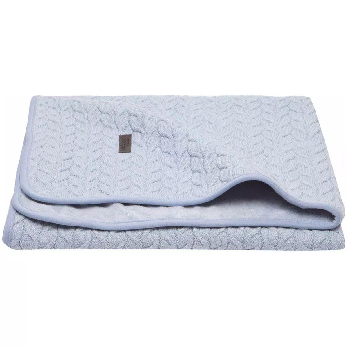 Bébé-jou Wiegdeken Samo - 75 100 cm - Fabulous - Frosted Blue