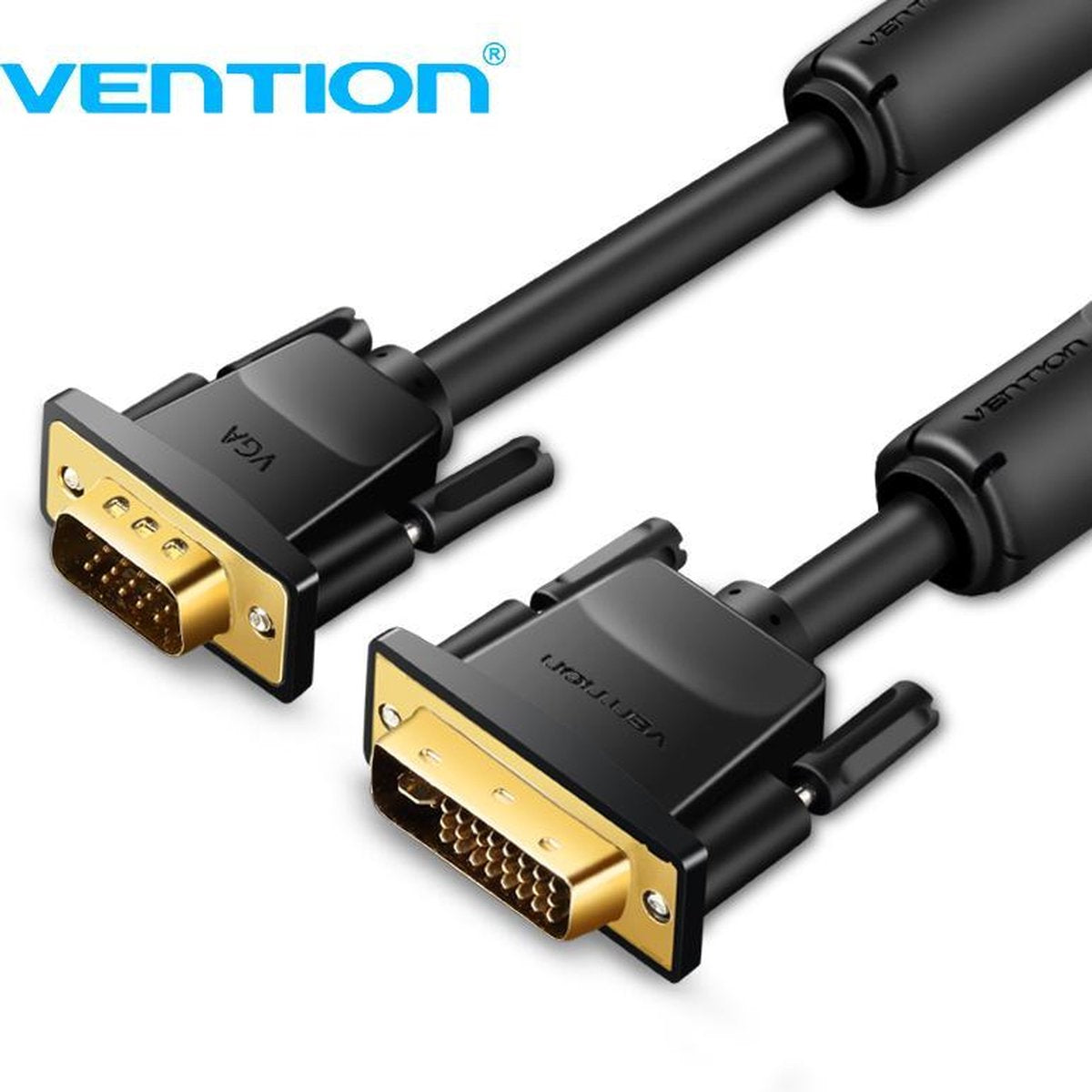 Vention DVI naar VGA kabel bidirectioneel 1080P 60Hz 2 meter