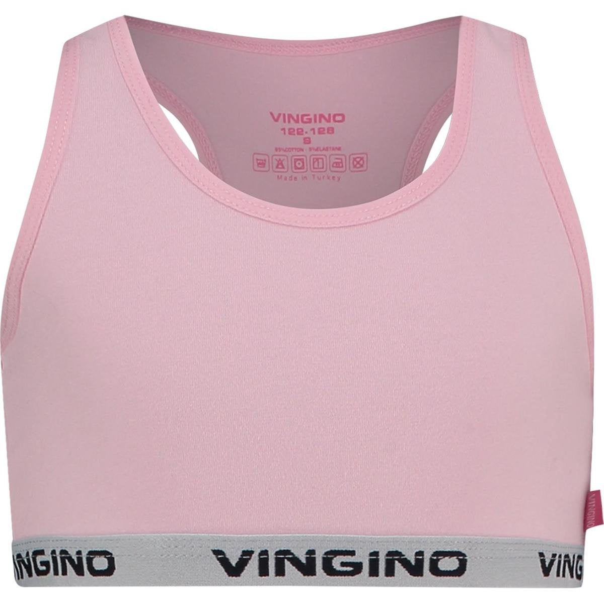 Vingino Basics Kinder Meisjes Onderhemd - Maat 140