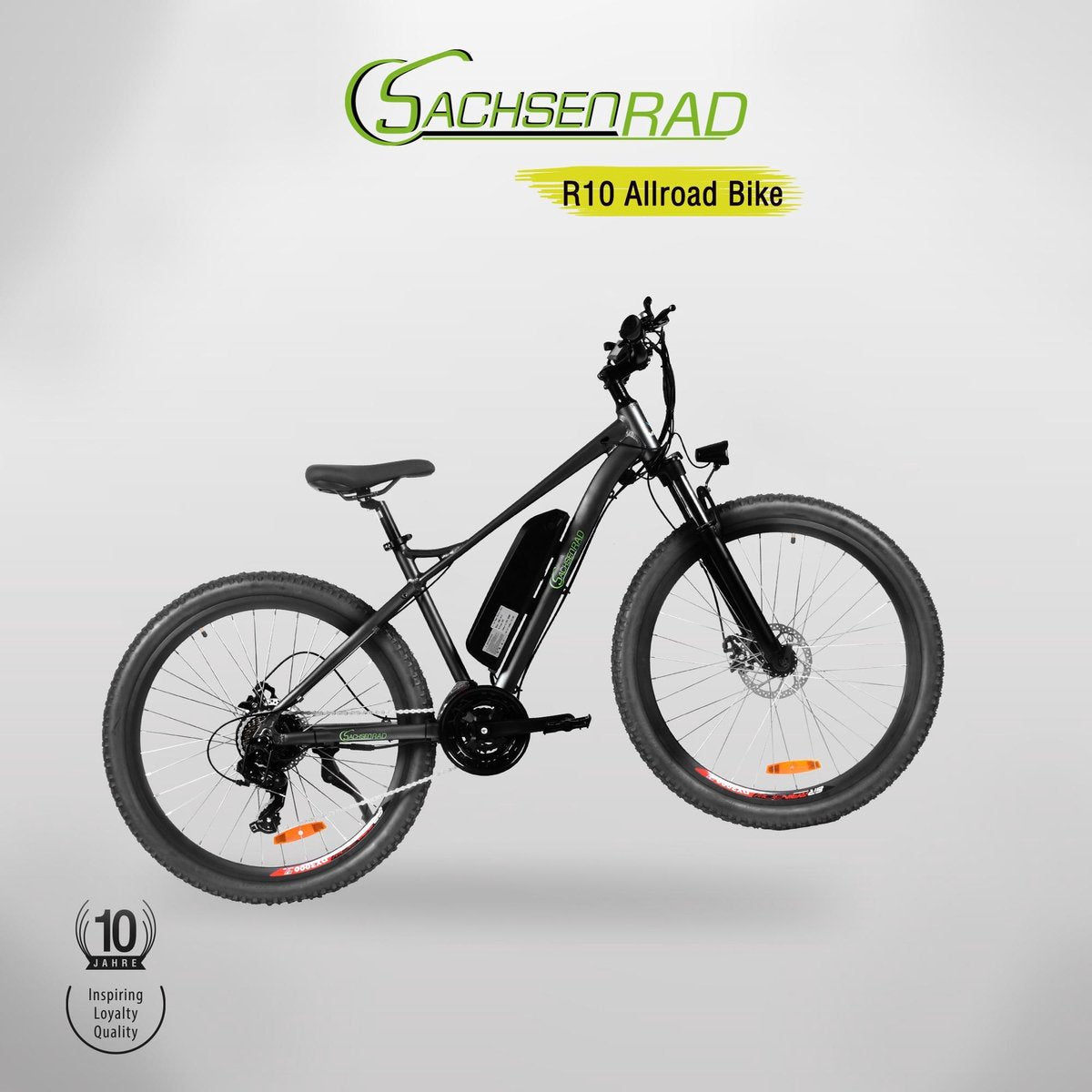 SachsenRad R10 - E Fiets- Allroad E-bike-  28 inch 290W motor