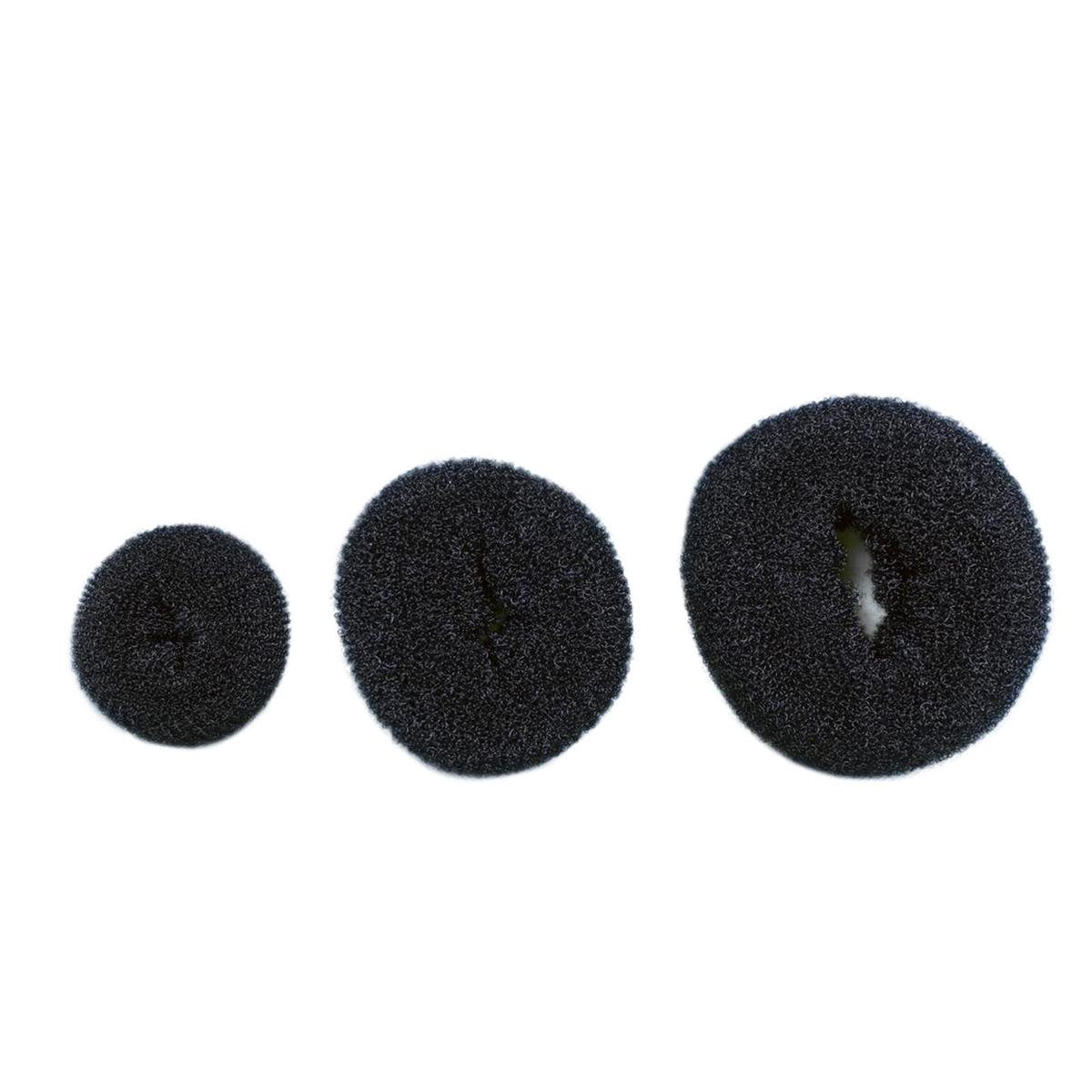 Donut / Knotrol - Zwart - 3 stuks - S