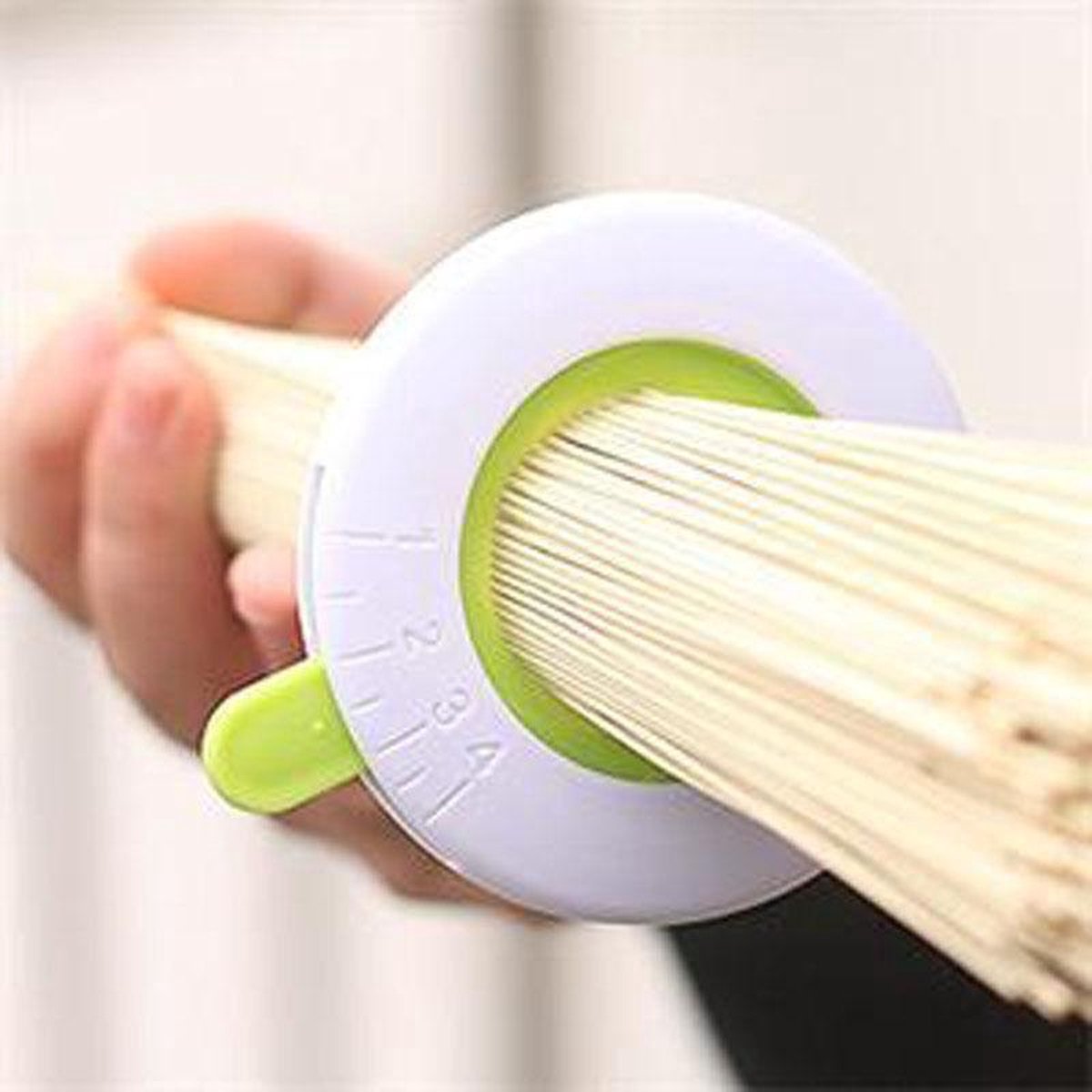 Spaghettimeter 1 tot 4 personen - Groen & wit