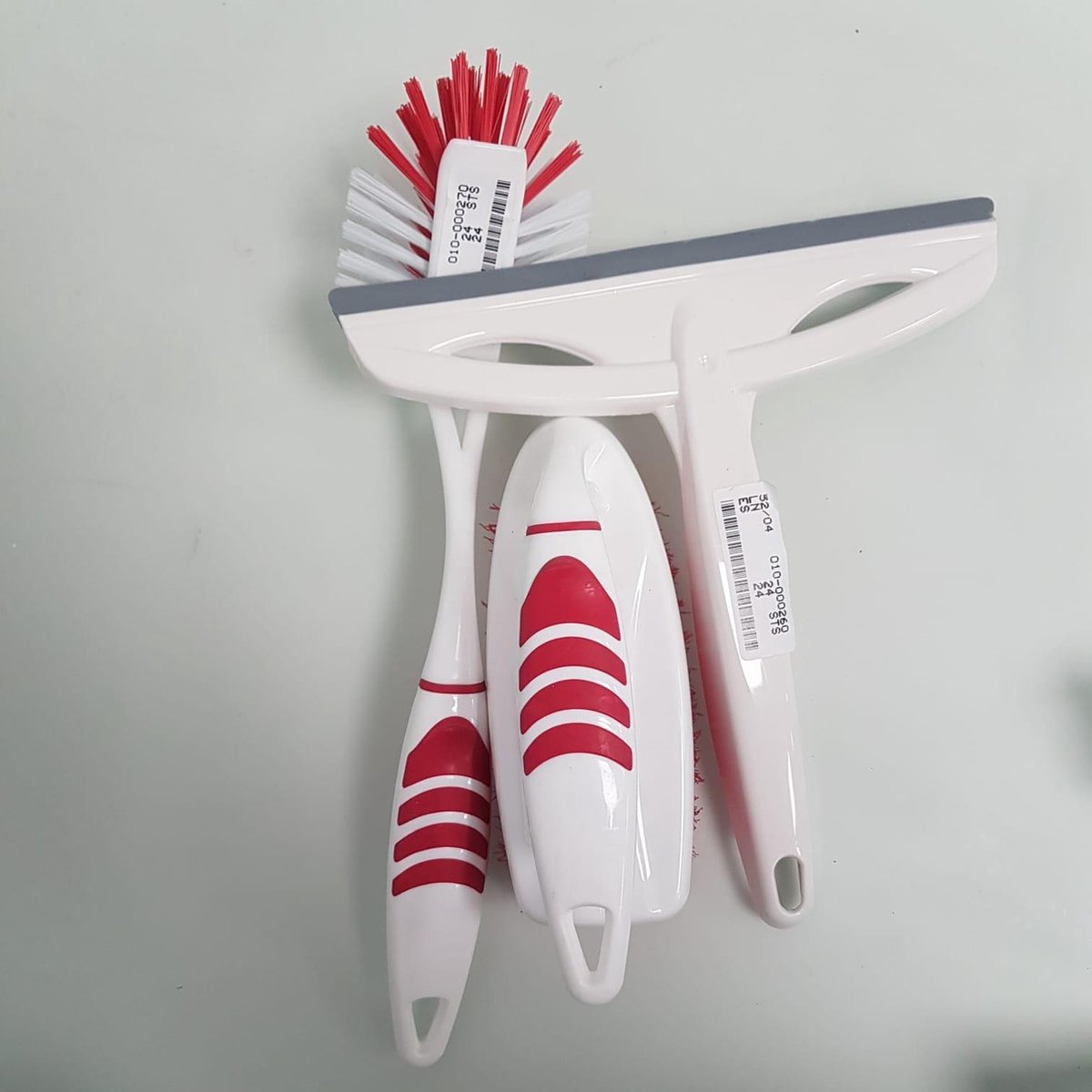 Afwas Set van 3 Rood