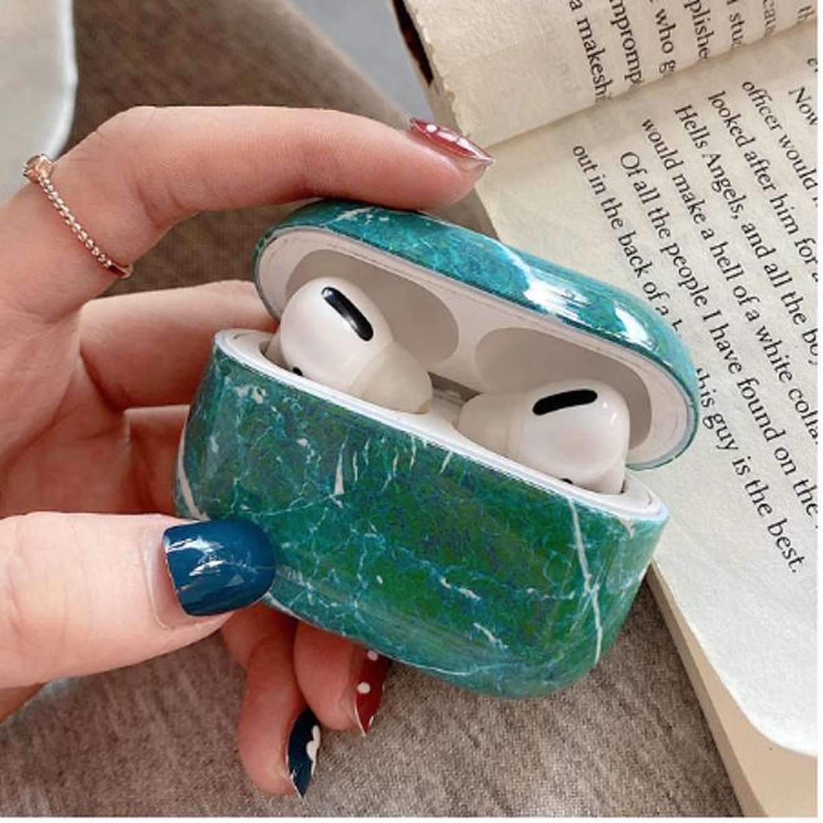 Marmer airpods hoesje DG -2.