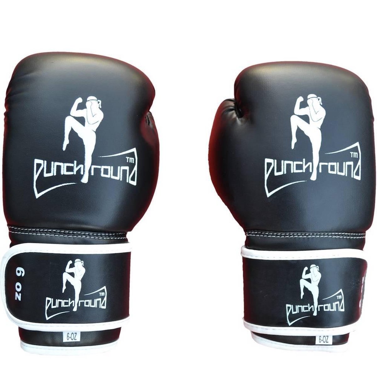 Punch Round Kids Muay Thai Fighter Bokshandschoenen 6 OZ Bokshandschoenen