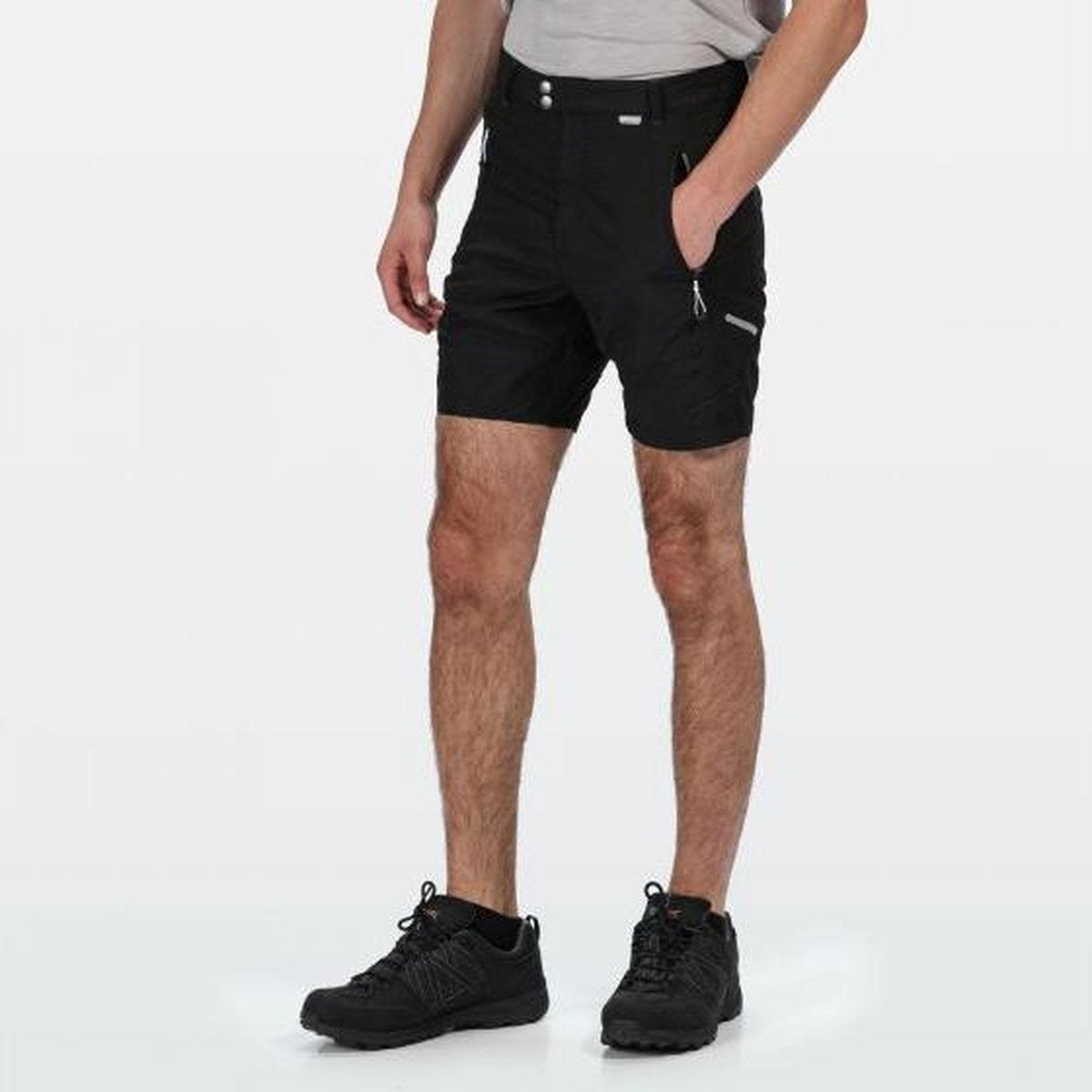 Regatta - Men's Sungari II Walking Shorts - Outdoorbroek - Mannen - Maat 48-50 - Zwart