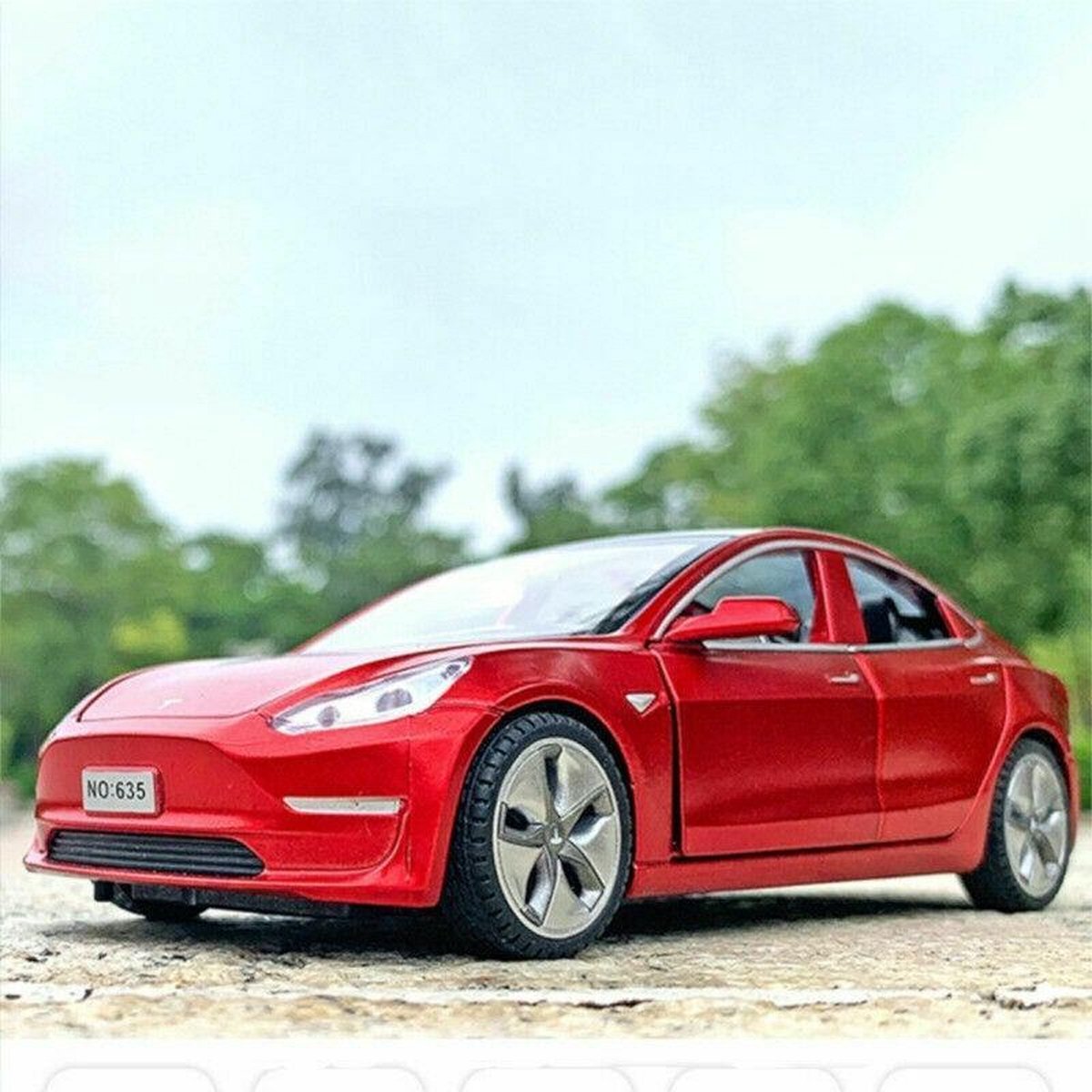 Tesla Model 3 1:32 Red Allernieuwste