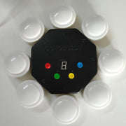 QuizXpress Octobuzzy quiz buzzer/drukknop systeem wit