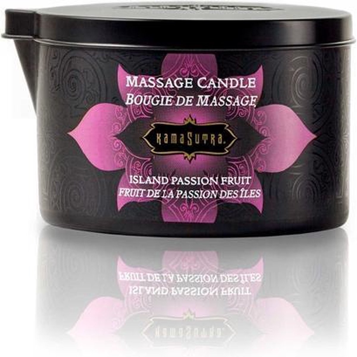 Bundle - KamaSutra - Kamasutra Massagekaars Island Passion Fruit met glijmiddel