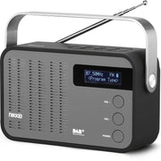 Nikkei NDB40BK - Draagbare DAB+ Radio met PLL FM