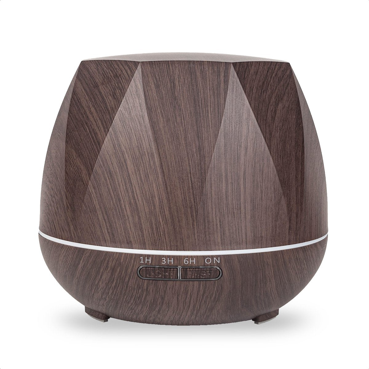 ForDig Aroma Diffuser 500ML - Inclusief Gratis E-book - Luchtbevochtiger met LED Lamp en Timer - Ultrasone Vernevelaar voor Aromatherapie - Water Verdamper - Geur Verstuiver en Verspreider - Humidifier Aromadiffuser - Etherische Olie Waterverdamper