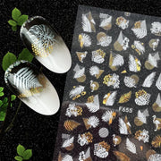 Nagel Stickers Summer Nail Art 3D - Nagelversiering - Decoratie Stickers - Nagelfolie - 92 stickers