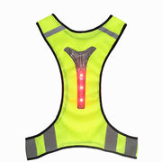 LED Sport Vest - Veiligheidsvest - Hardloop Verlichting - Reflecterend Hardloopvest - Verstelbaar - One Size
