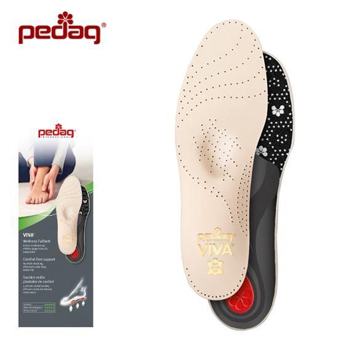 Pedag Viva Inlegzool - maat 45