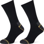 6-Pack Allround Sokken met Frescure Stapp Yellow - Allround 4410.699 - Zwart - Unisex - Maat 39-42