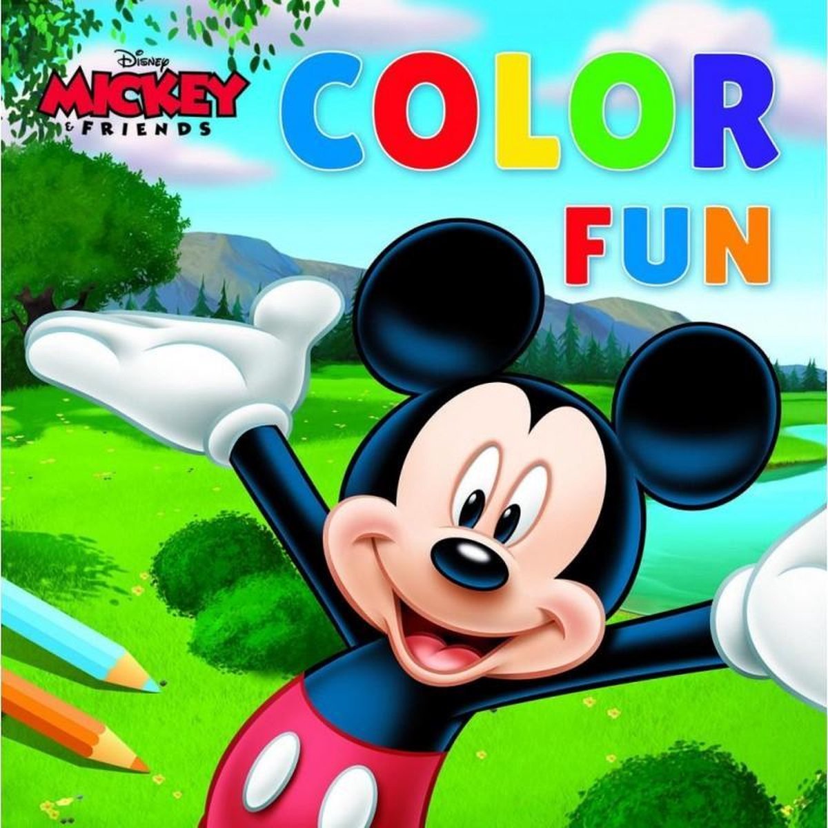 Deltas Kleurboek Disney Mickey & Friends Color Fun