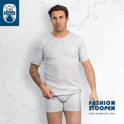 boxershort grijs/lycra -XXL