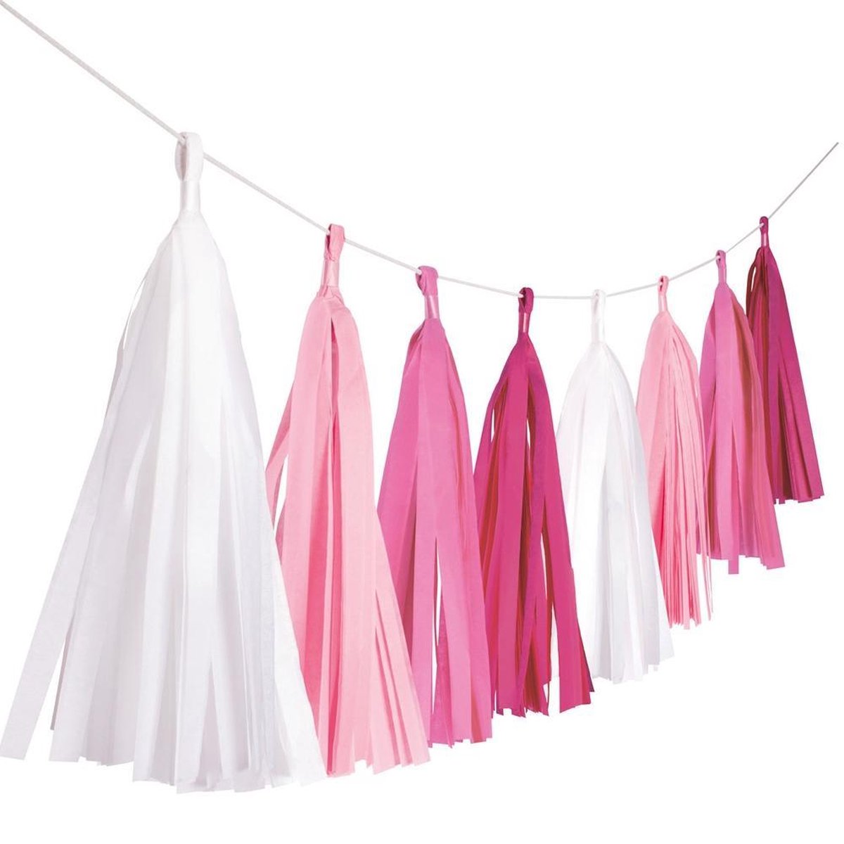 Tassel Slinger Roze Mix - 3 Meter