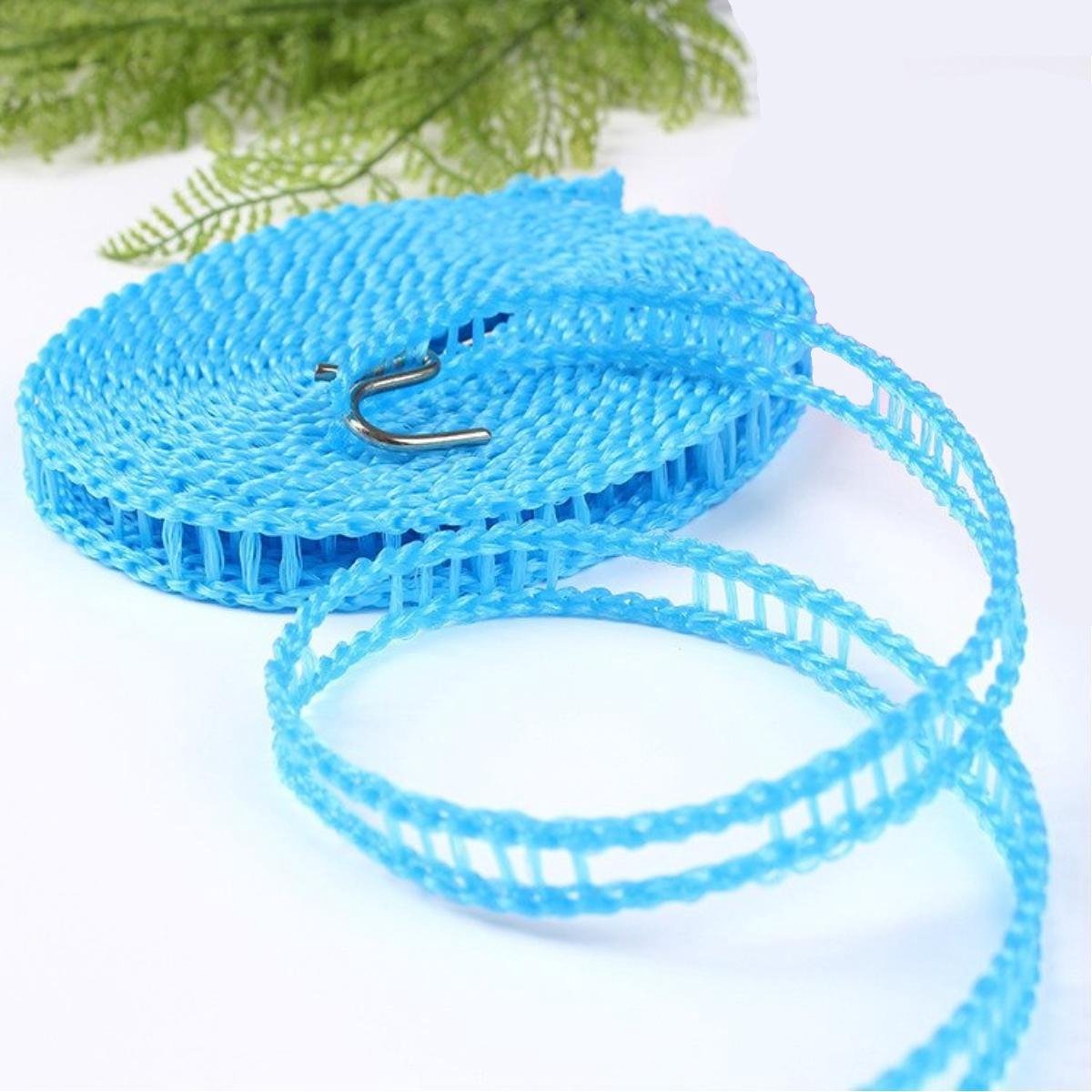 Waslijn | Drooglijn | Waslijndraad | Wasdraad buiten | Wasdraad binnen | 10 meter | Blauw | Able & Borret