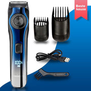 2 in 1 Baardtrimmer Voor Mannen - Tondeuse - Scheerapparaat - Instelbaar 0.5-20MM
