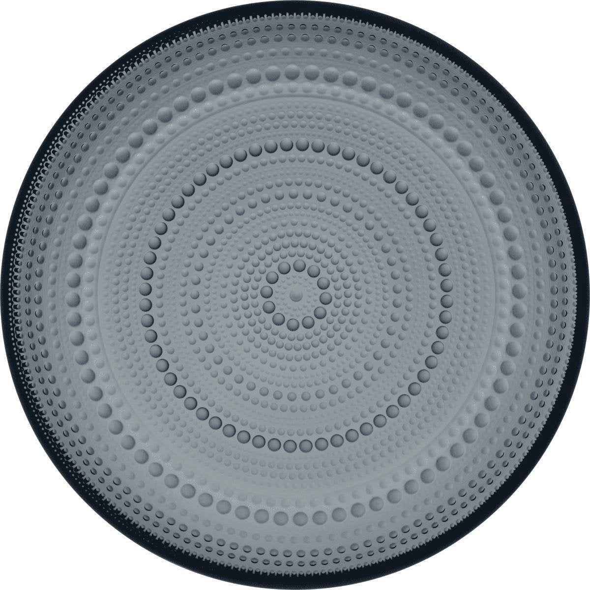 IITTALA - Kastehelmi - Plat Bord 25cm Dark Grey