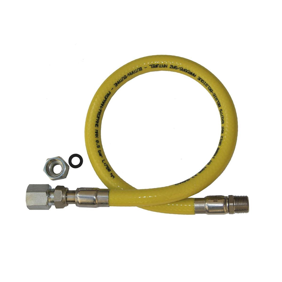 SCANPART 5400650077998 ovenonderdeel & -accessoire Gasslang Metallic