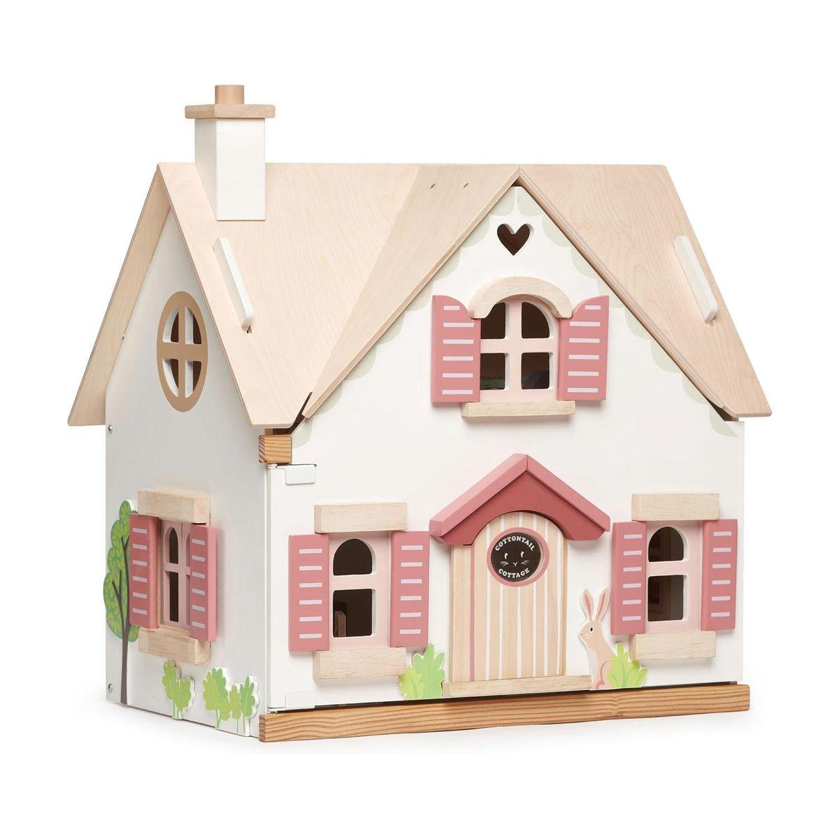 Houten Poppenhuis 'Cottentail' | Tender Leaf Toys