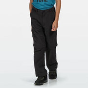 Regatta - Kids' Sorcer II Zip Off Walking Trousers - Outdoorbroek - Kinderen - Maat 13 Jaar - Grijs