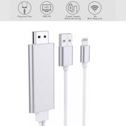 Sounix 3 in 1 Lightning naar HDMI kabel 1.8 meter-HDMI voor iphone