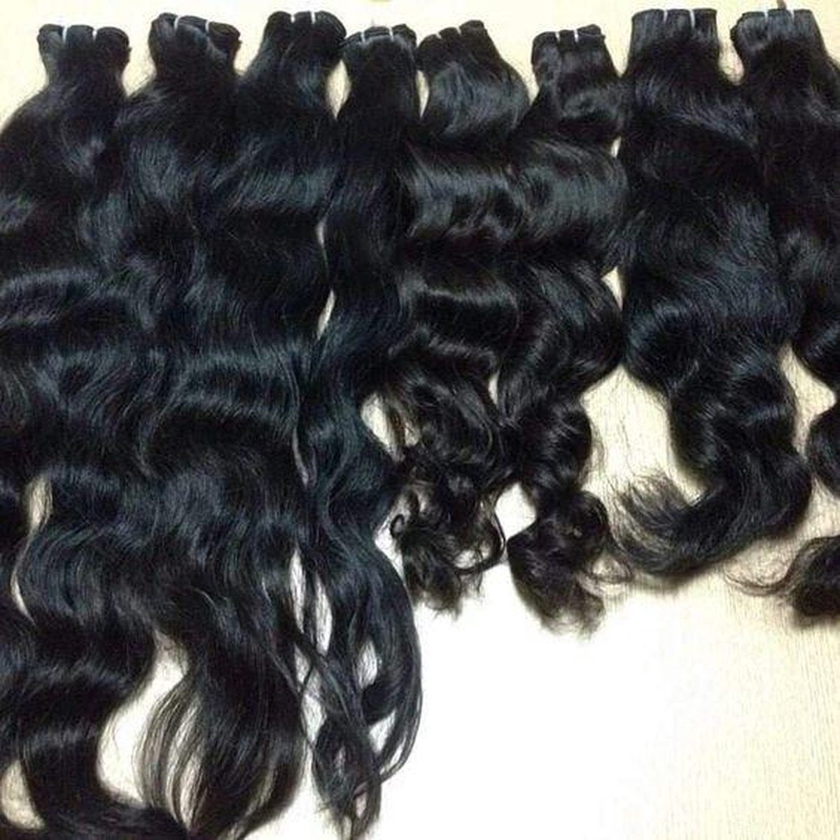 Brésiliens Hair Weave Bundle vierge 100% cheveux naturels 40cm 16"