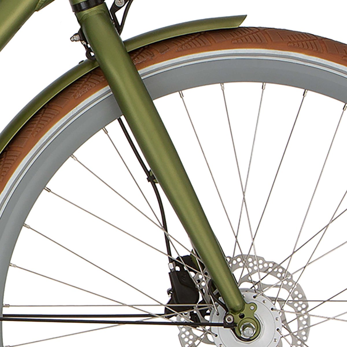 Cortina voorvork 28 Mozzo nutmeg green matt
