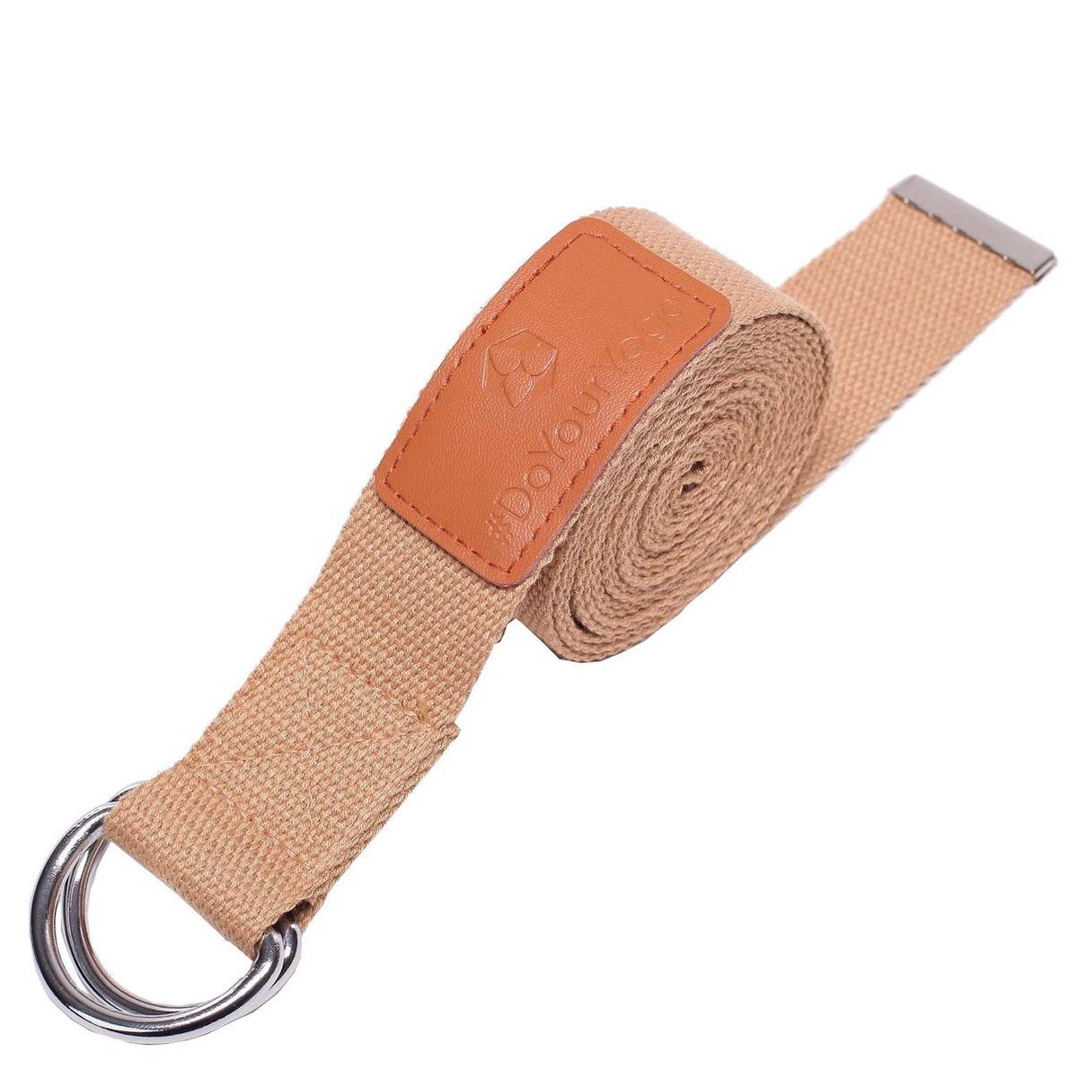 #DoYourYoga - Yogariem - »Amita« - 100% polyester met stabiele metalen ringsluiting - 260 x 3