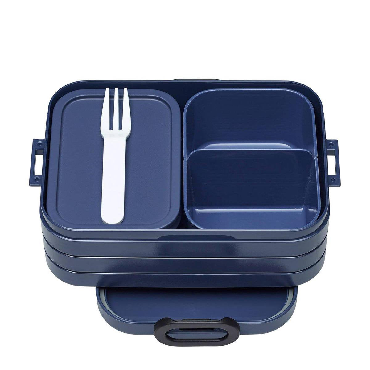 Mepal – Bento lunchbox Take a Break midi- inclusief bento box – Nordic denim – Lunchbox voor volwassenen