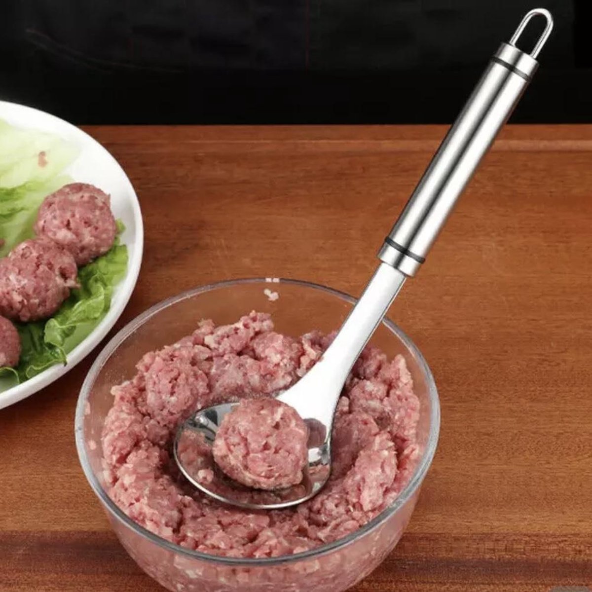 Gehaktballen maker - RVS - Keukenhulp