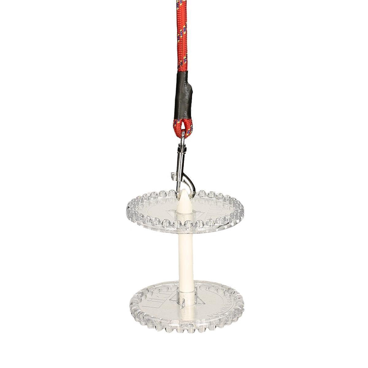 Likit Liksteenhouder Paard met Touw - Clear Glitter