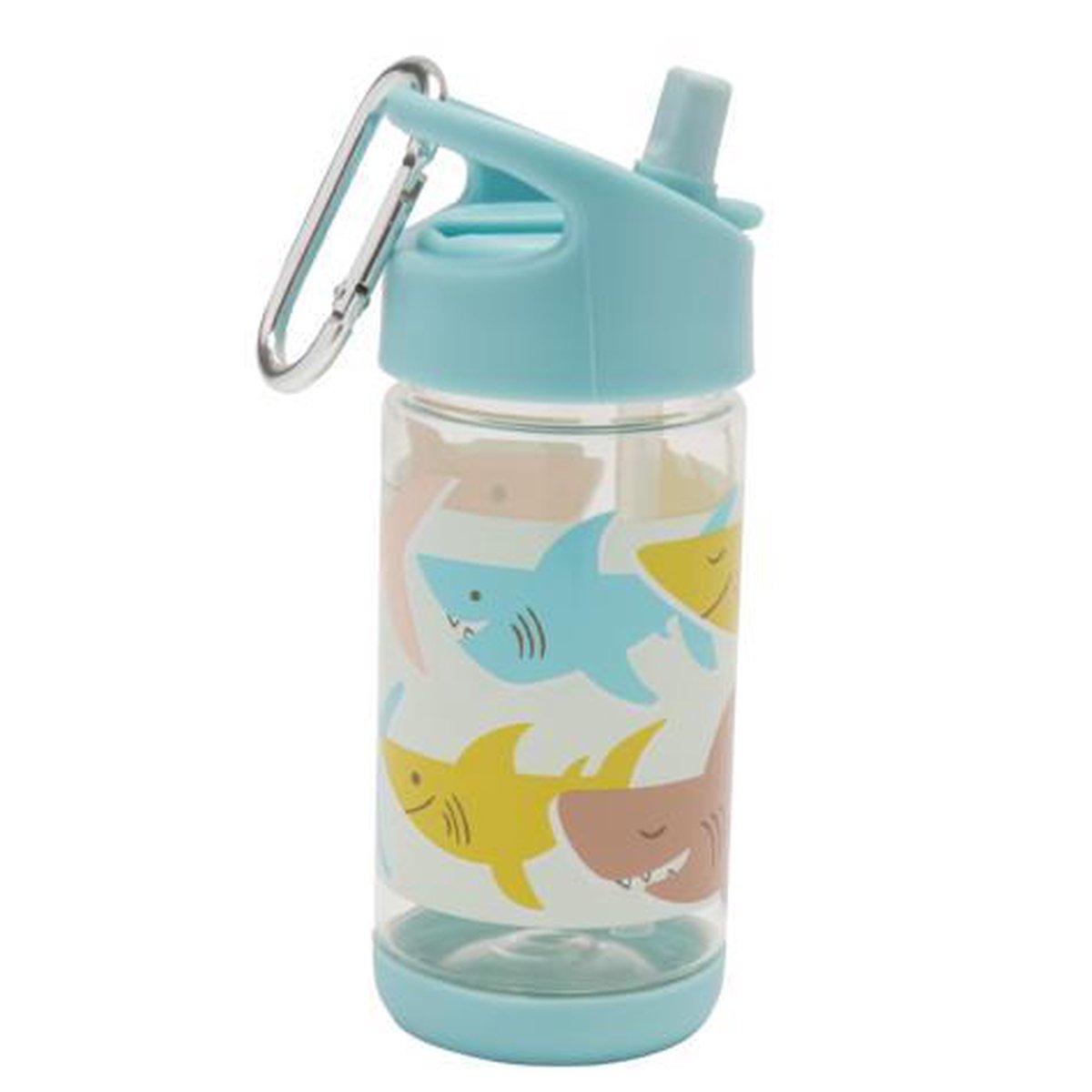 SugarBooger - Flip&Sip Drinkfles - Smiley Shark