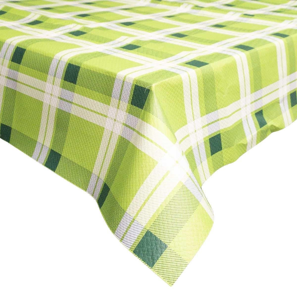 MixMamas Papieren Tafelkleed 50 stuks Retro groen