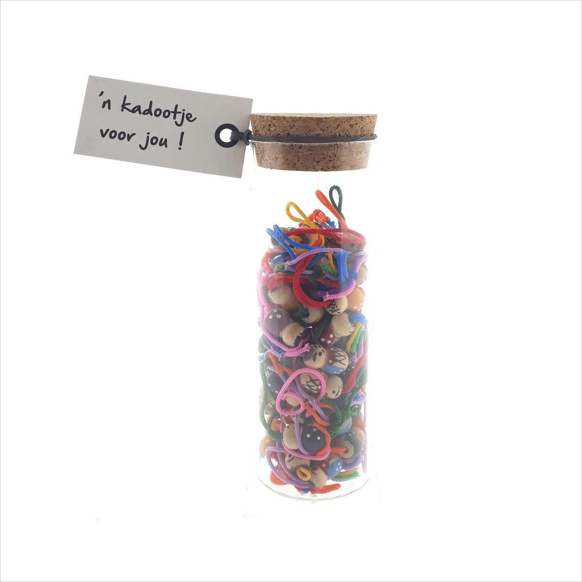 Geluks tube - gelukspoppetjes in een tube - Geluks kadootje