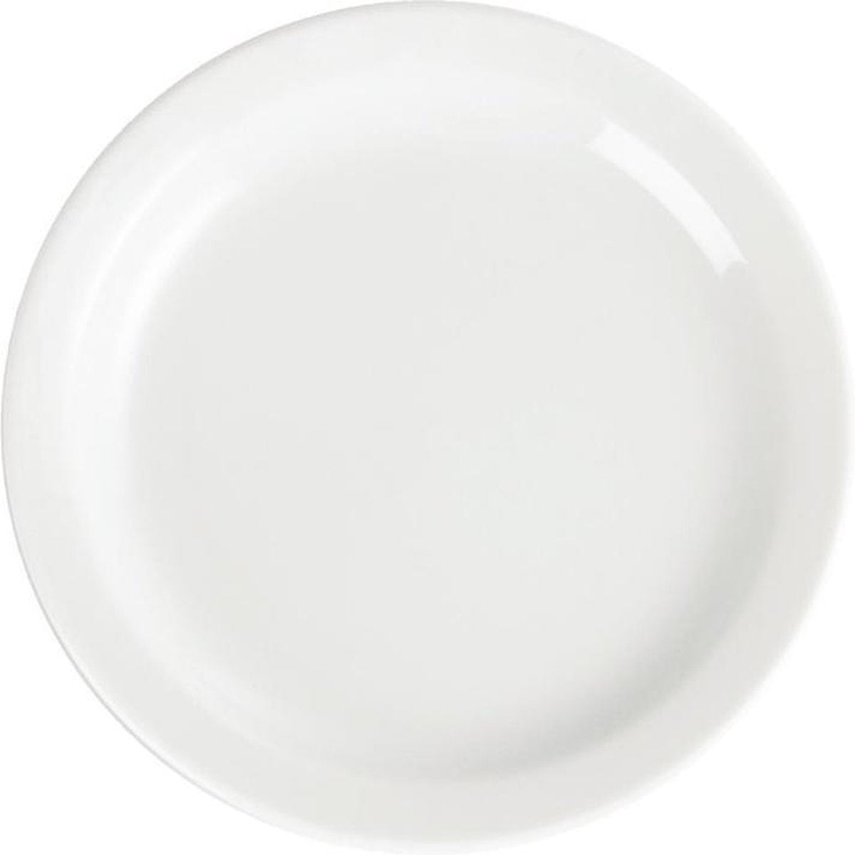 Olympia Whiteware borden met smalle rand | 15 Ø cm | 12 stuks