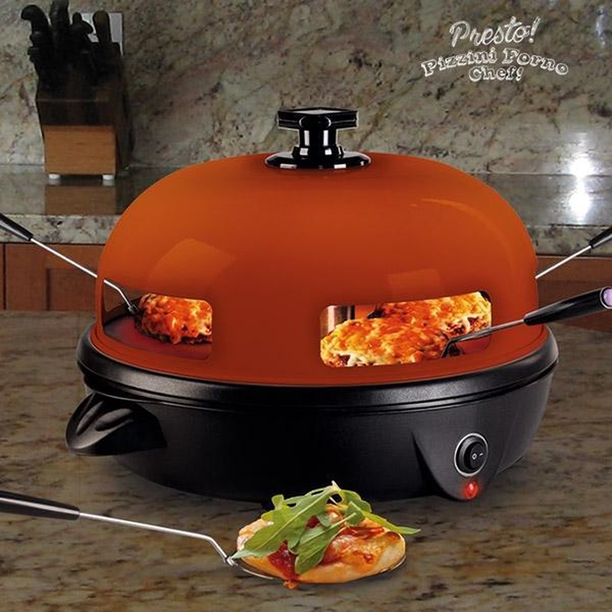 Presto Pizzini Forno Chef - Pizzaoven- 5 personen
