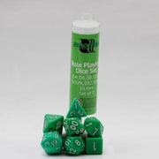 Dobbelstenen Green Polydice (7 stuks)