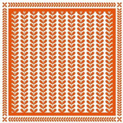 Tonic Studios 8x8 Embossing folder - Retro fan 1442E