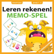 Leren rekenen! Memo-spel