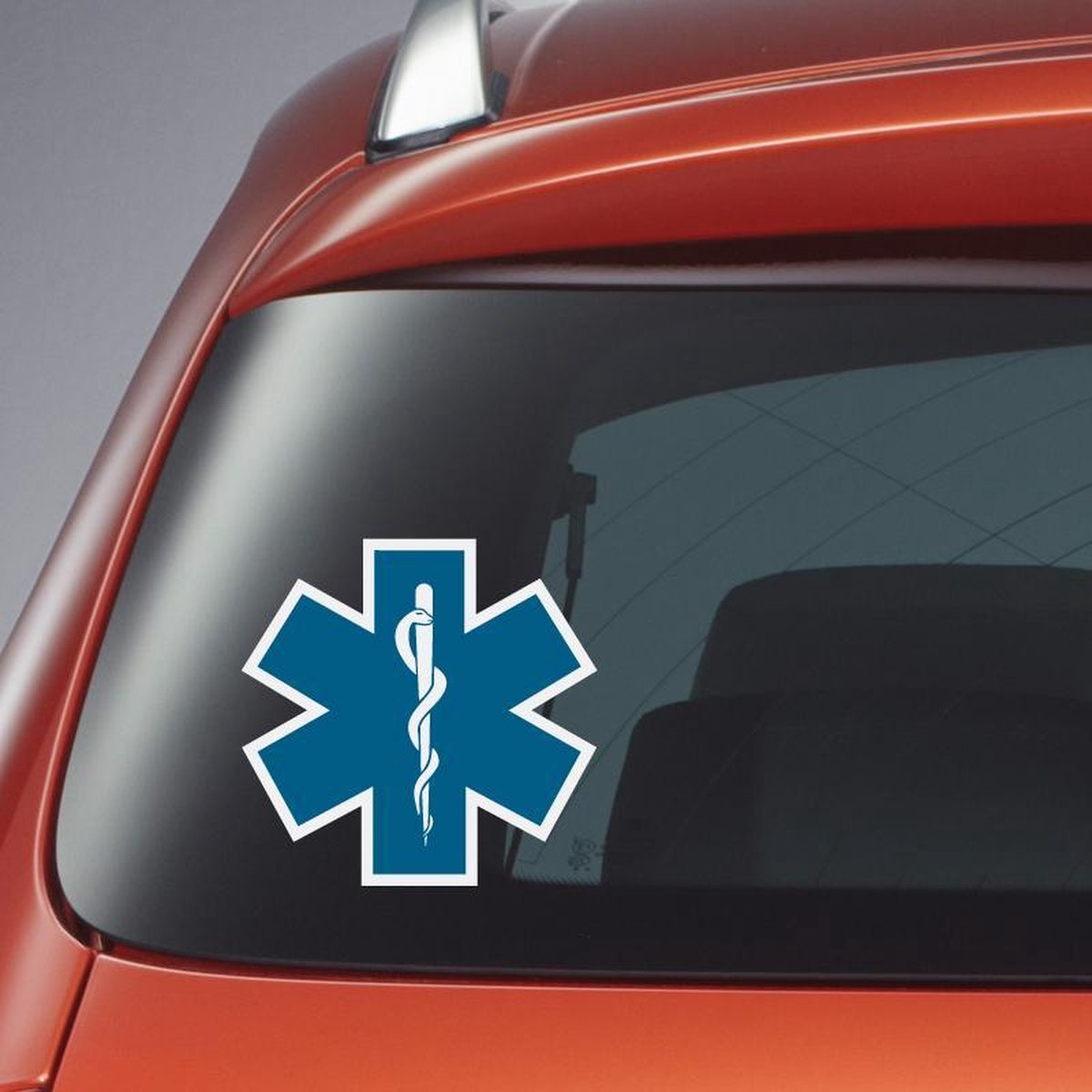Sticker logo ambulancier 15cm x15cm