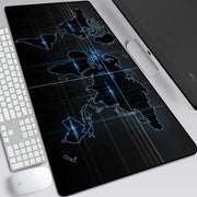 Muismat | Bureau Onderlegger | Mousepad | Muismat XXL | Muismat Gaming | 90 x 40 CM | Blue World