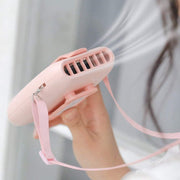Draagbare Ventilator & Powerbank - Slim ontwerp - Handsfree Fan