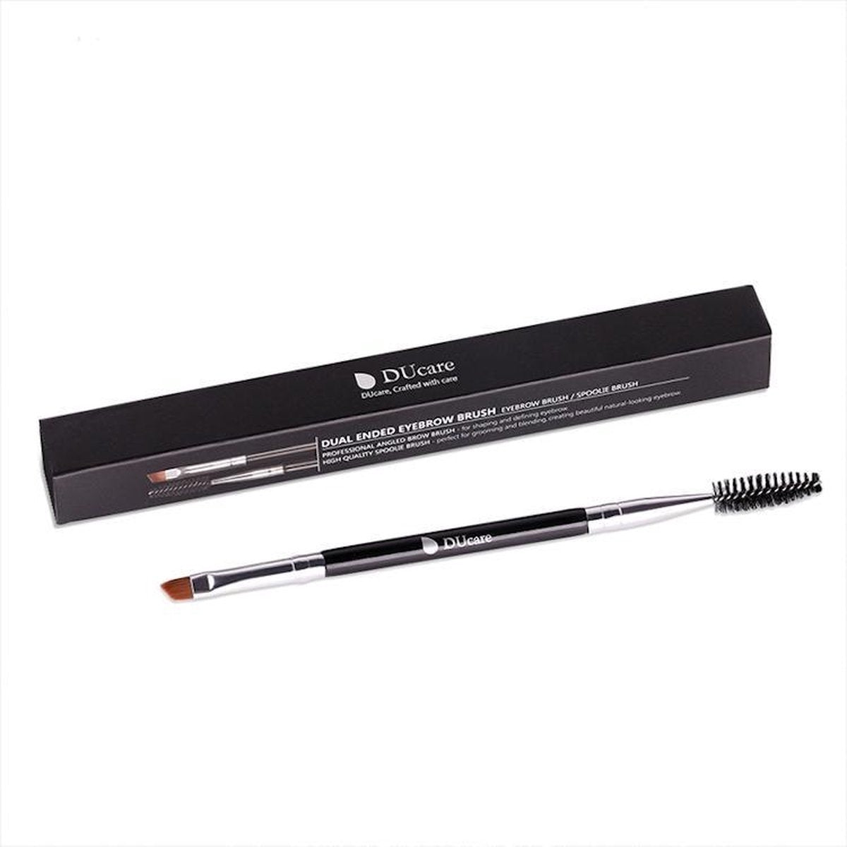 Dermarolling Dual Ended Eyebrow Brush DF16