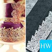 Taart versiering - Siliconen mal voor fondant