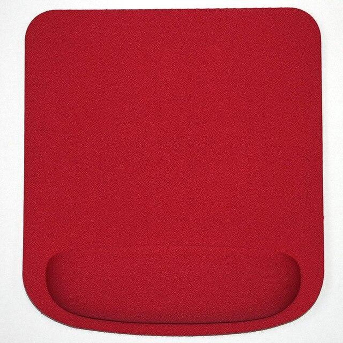 Gadgetpoint | Muismat | Vierkant | Polssteun | Antislip | Rood