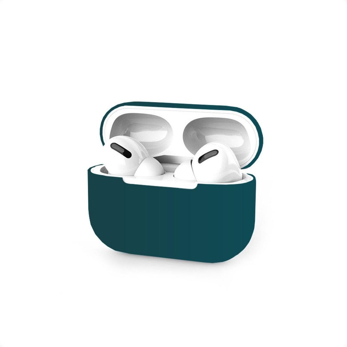 Subbs - Siliconen Bescherm Hoesje Cover Petrol voor Apple AirPods Pro